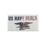 Youth US NAVY SEALS Trident Flag T-shirt
