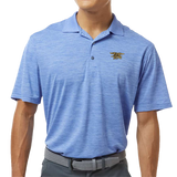Trident Dakota Striated Peri Blue Heather Polo