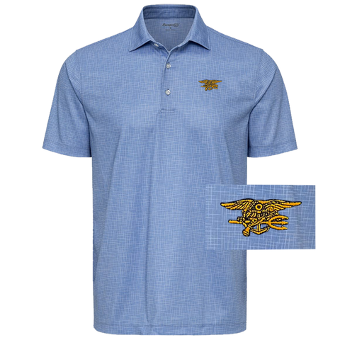 Trident Brunswick Blue Sky Performance Polo
