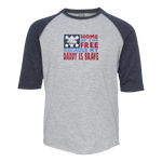 Home of the FREE Because Daddy is BRAVE Baseball Jersey