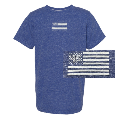 Trident Flag Toddler Harborside Melange T-shirt