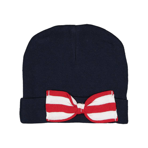 Premium Jersey Infant Bow Cap