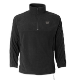 Trident Black Microfleece Quarter-Zip Pullover