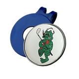 Freddy the Frog Golfing Golf Hat Clip and Ball Marker