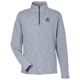 Bone Frog Jacquard Quarter-Zip Pullover