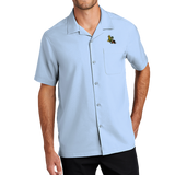 Men's Freddy & Sammy Cloud Blue Short Sleeve Performance Camp Shirt