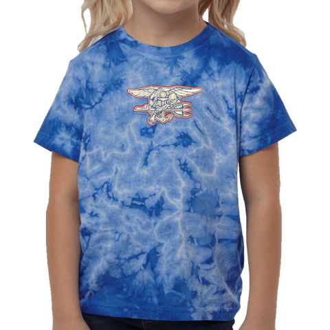 Toddler Trident Crystal Tie-Dyed Tshirt