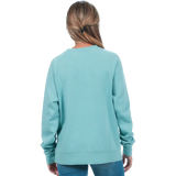 Ladies Trident Flag Unisex Salty Sea Vintage Fleece Crew Sweatshirt