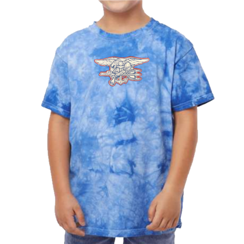Youth Trident Crystal Tie-Dyed Tshirt