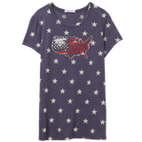 Ladies Stars Tee with Trident USA