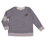 Youth Trident Patch French Terry Crew