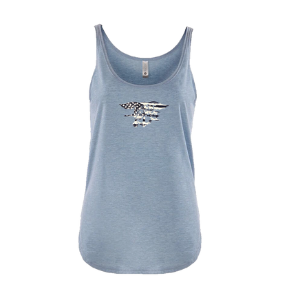 Ladies Festival Tank with Trident Screenprint