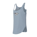 Ladies Festival Tank with Trident Screenprint