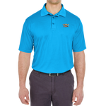 Men's SWCC Jacquard Stripe Blue Polo Shirt
