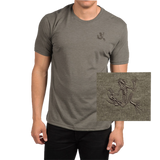 Men's Next Level Bone Frog Unisex Triblend Tshirt