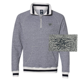 Men's Trident Peppered Fleece Quarter-Zip Sweatshirt