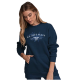 Trident Scroll Design Santa Cruz Pocket Sweatshirt