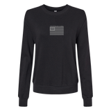 Women's Trident Flag Eco-Washed Terry Throwback Pullover