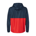 Trident Patch Lightweight Quarter-Zip Windbreaker Jacket
