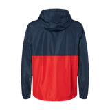 Trident Patch Lightweight Quarter-Zip Windbreaker Jacket