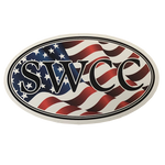 SWCC Oval Patriotic Decal