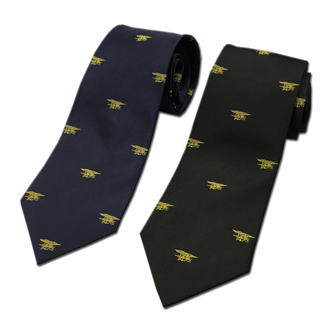 Men's Trident Silk Necktie - UDT-SEAL Store
 - 1