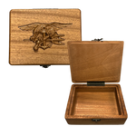 Wooden Trident 9 Inch Box