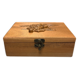 Wooden Trident 9 Inch Box