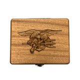 Wooden Trident 9 Inch Box