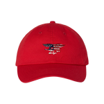 Youth Red, White and Blue Trident Bio-Washed Cap